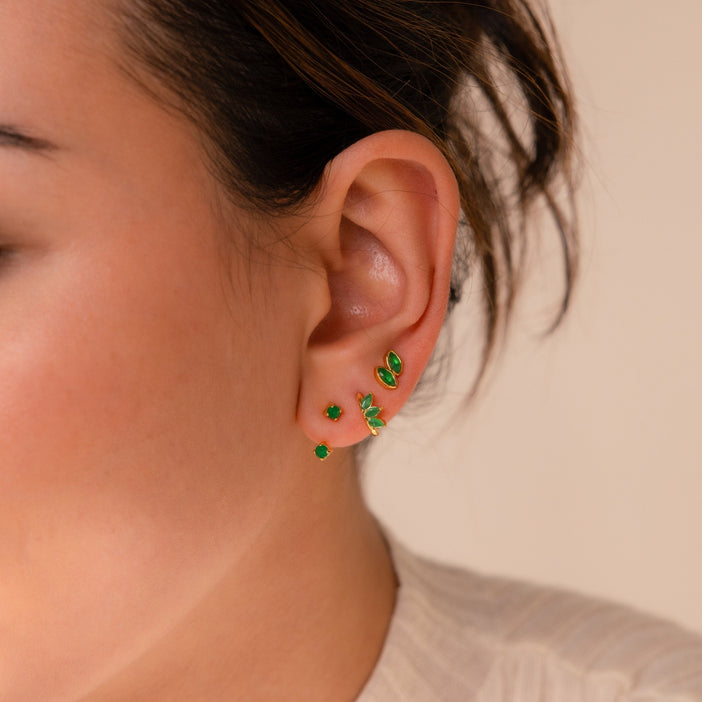 Jade Earrings Set