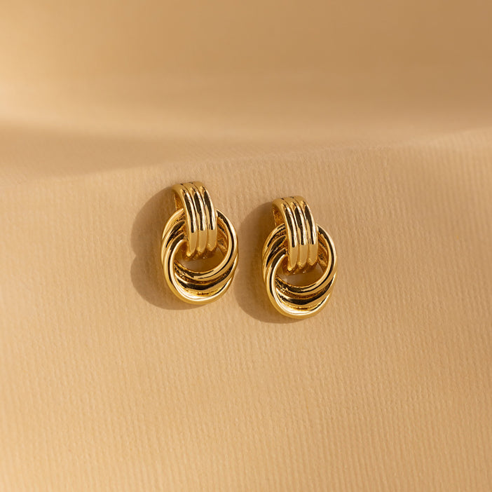 Mini Triple Knot Earrings
