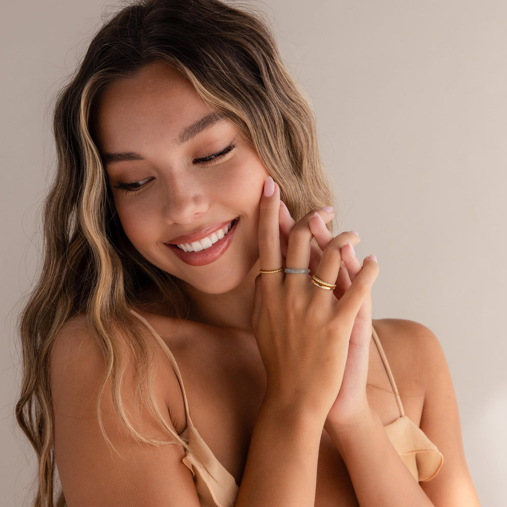 Skinny Jade Ring • RR149-Rings-Caitlyn Minimalist