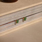 Jade Bar Studs-Earrings-Caitlyn Minimalist