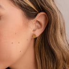 Jade Clover Studs-Earrings-Caitlyn Minimalist