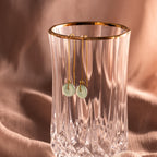 Jade Threader Earrings-Earrings-Caitlyn Minimalist