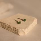 Jade Bar Studs-Earrings-Caitlyn Minimalist