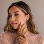 Jade Clover Studs-Earrings-Caitlyn Minimalist