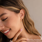 Jade Marquise Huggies-Earrings-Caitlyn Minimalist