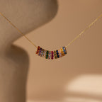 Infinity Garnet Charm