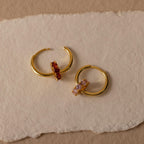 Infinity Garnet Charm