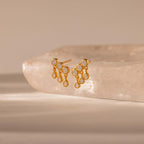 Diamond Raindrop Studs