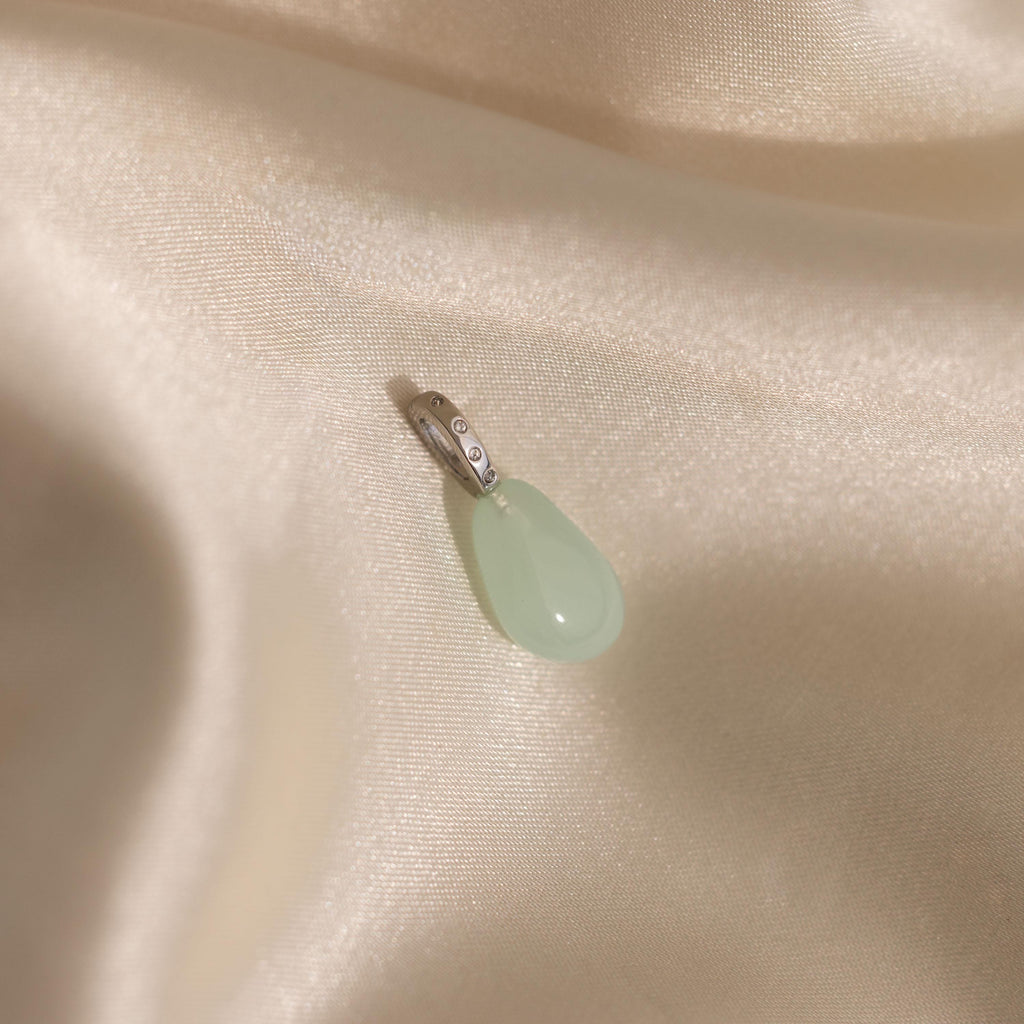 Seafoam Drop Charm