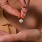 Diamond Clover Charm