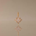 Diamond Clover Charm