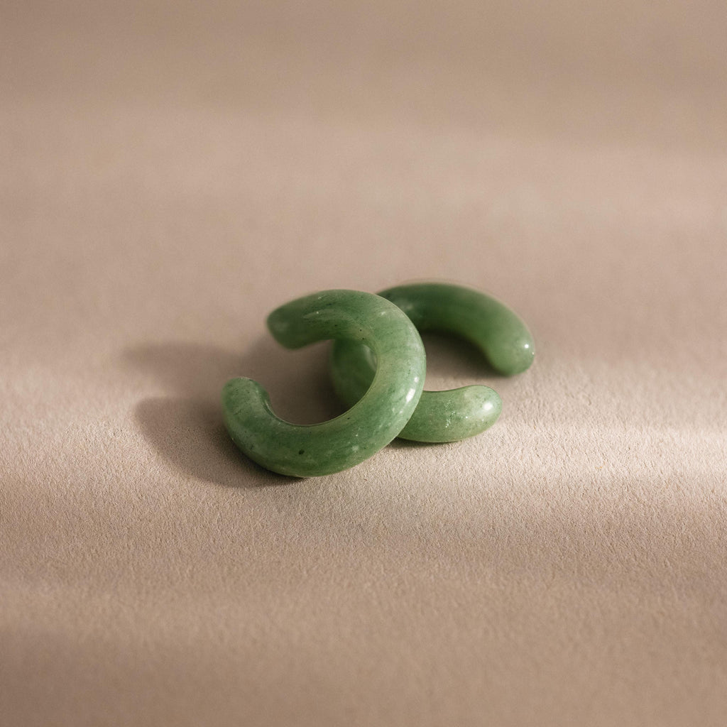 Jade Ear Cuffs
