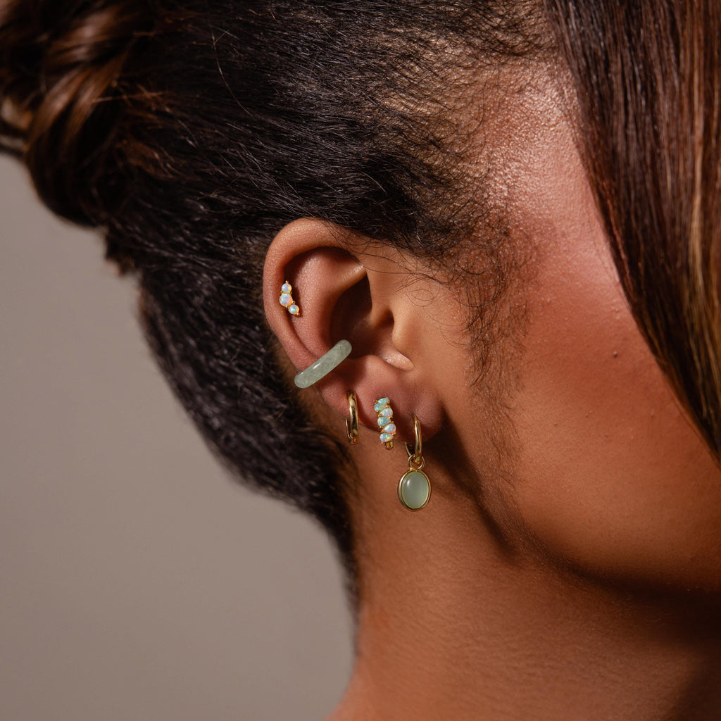 Jade Ear Cuffs