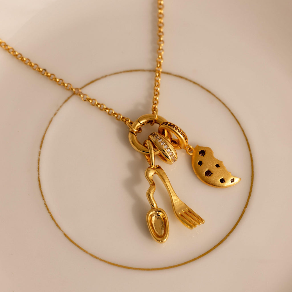 Better Together Cookie Charm Set in 18K Gold