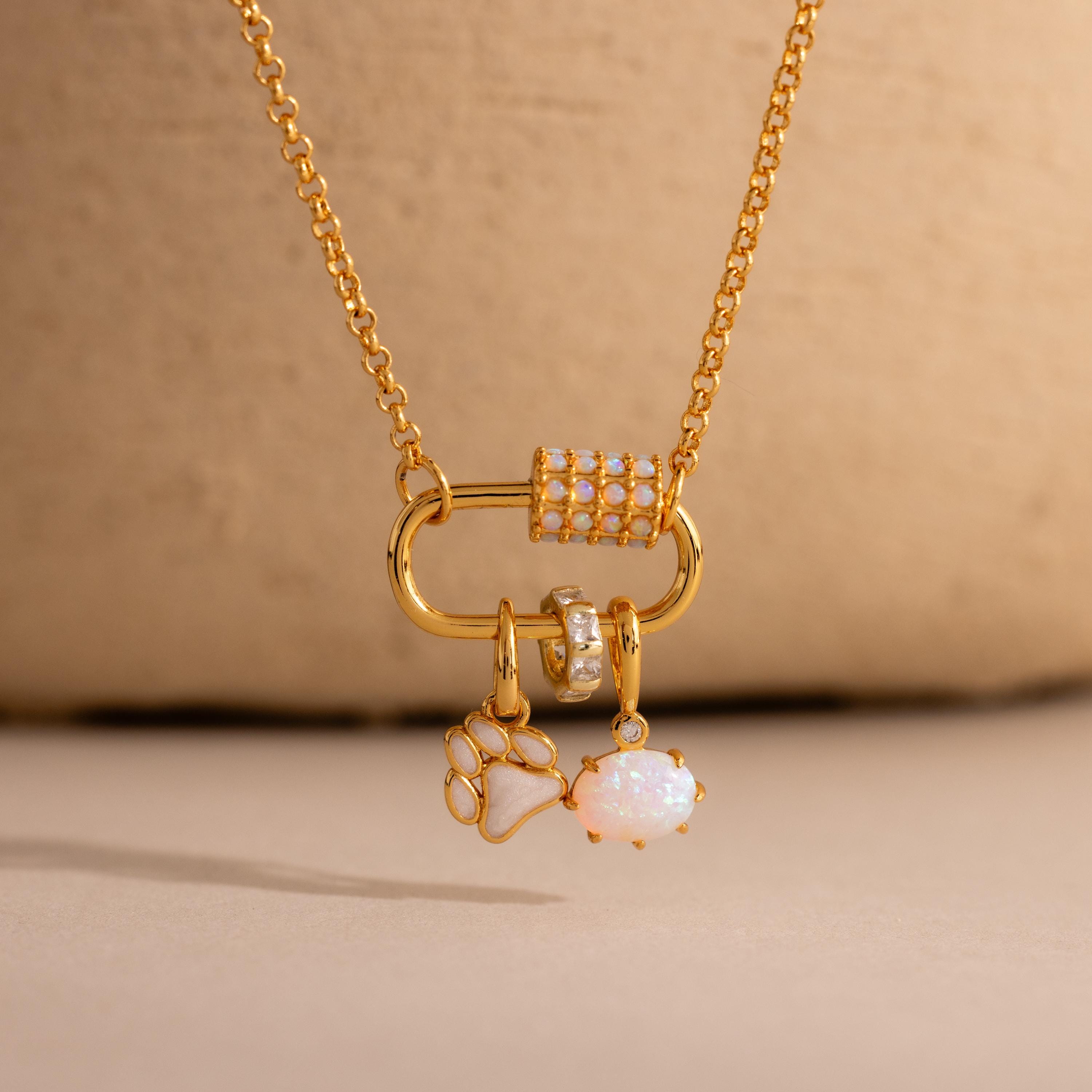 Paw Print Charm
