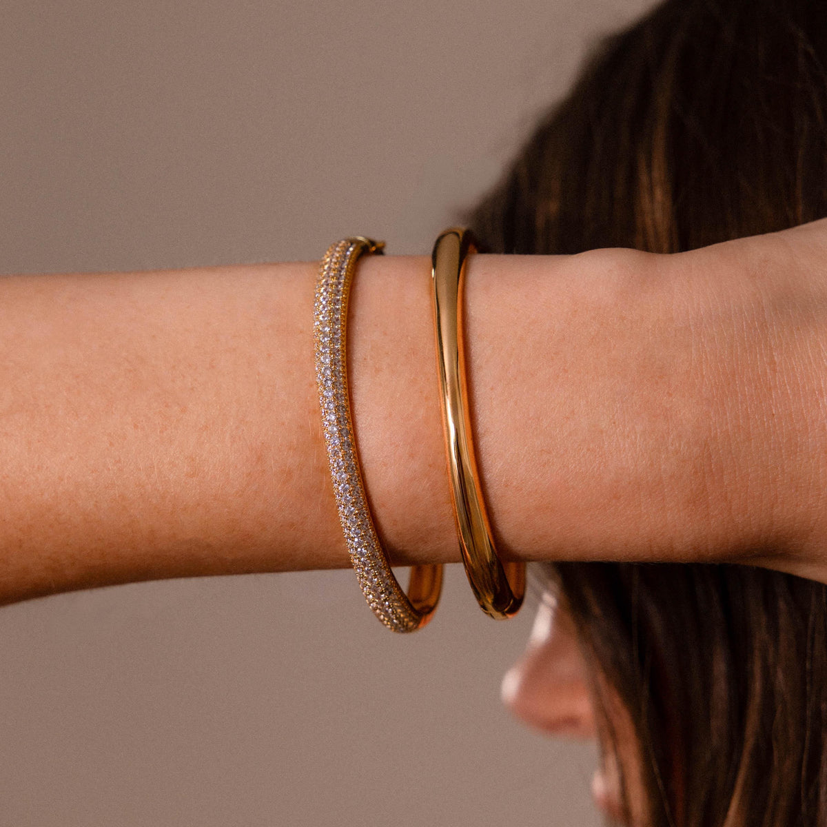 Flow Bangle Bracelet