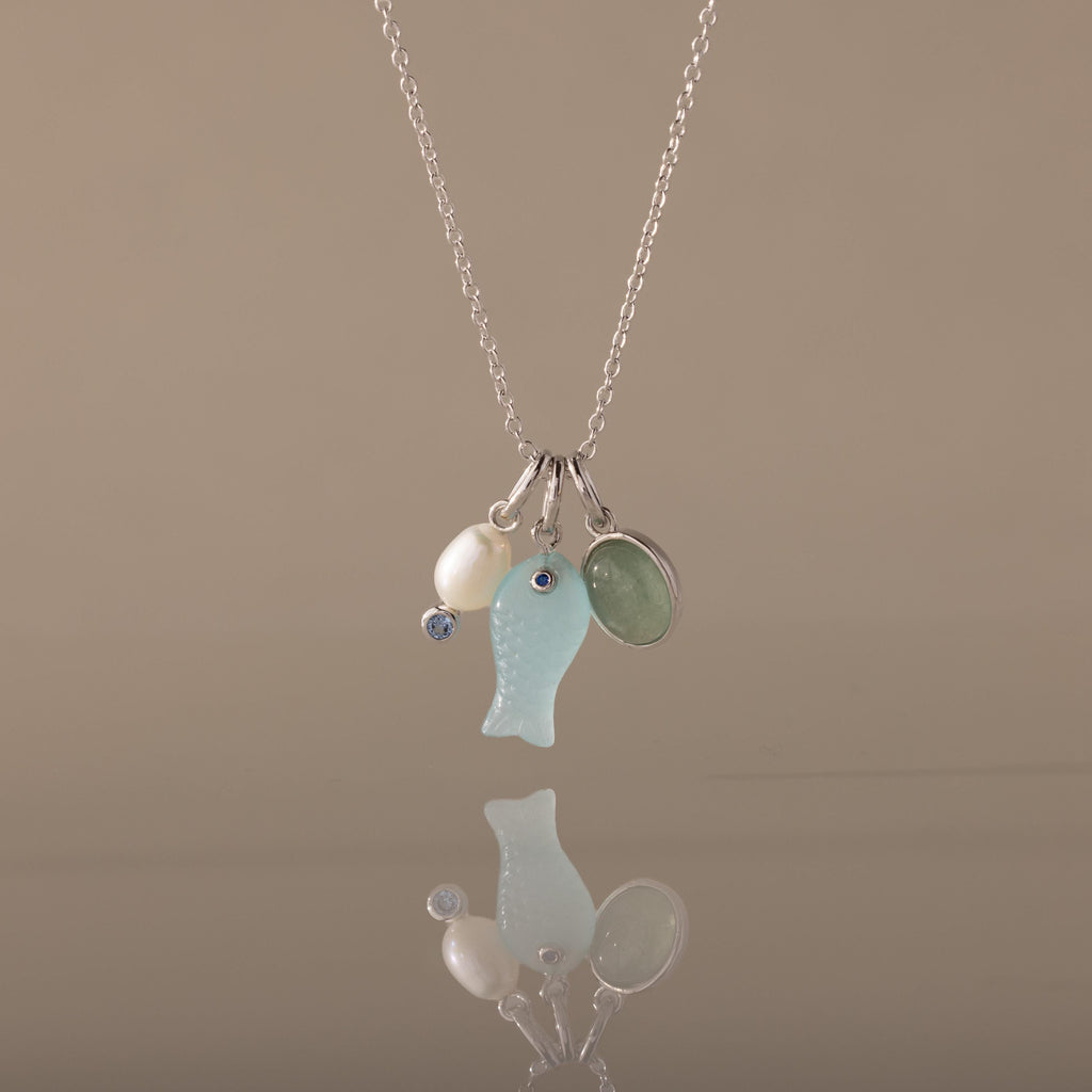 Ocean Breeze Necklace in SIlver