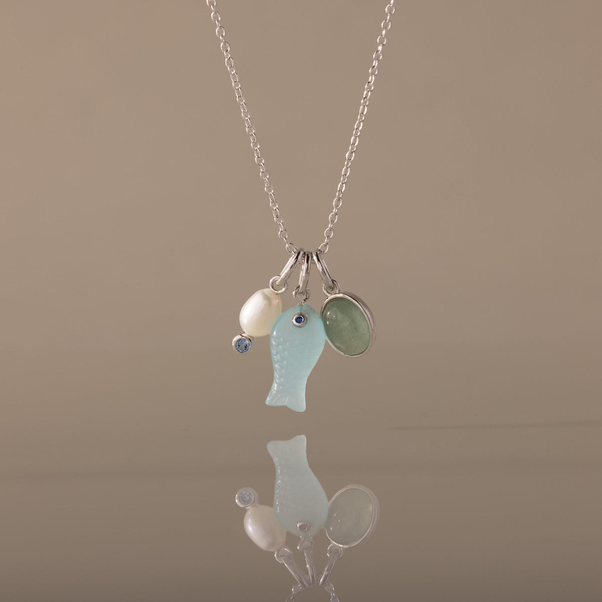 Ocean Breeze Necklace in SIlver