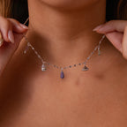 Spring Harvest Necklace in Silver