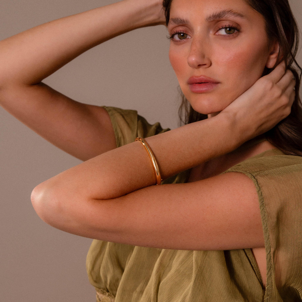 Flow Bangle Bracelet