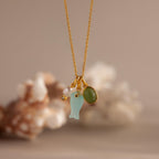 Ocean Breeze Necklace in 18K Gold