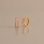 Rose Pink Art Deco Huggies