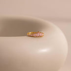 Rose Pink Art Deco Ring