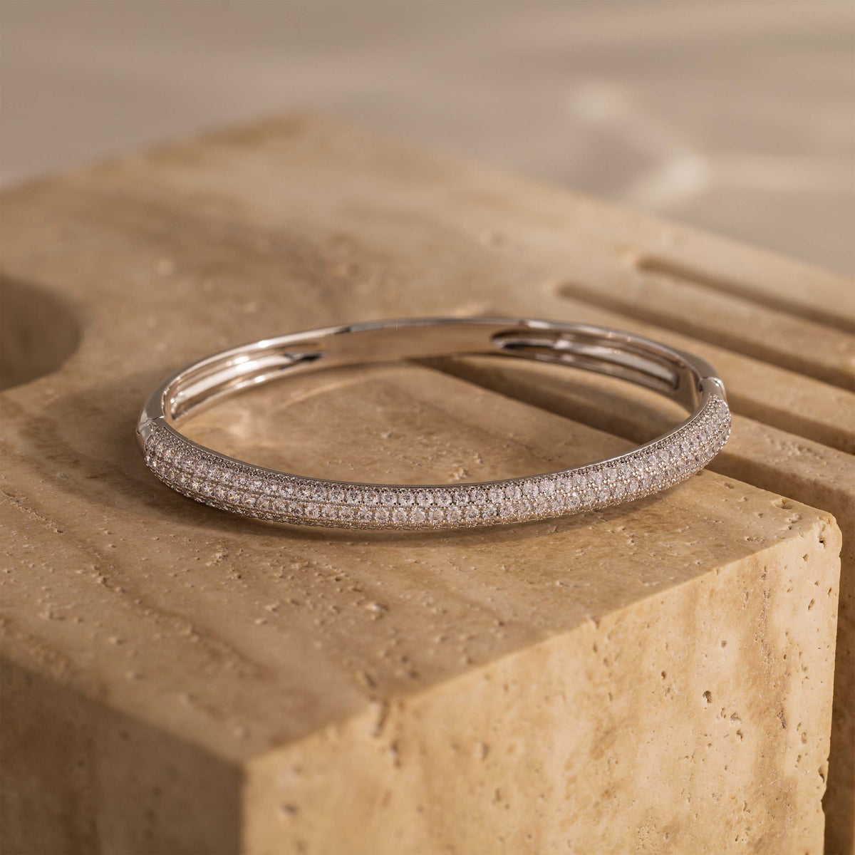 Sparkle Diamond Bangle