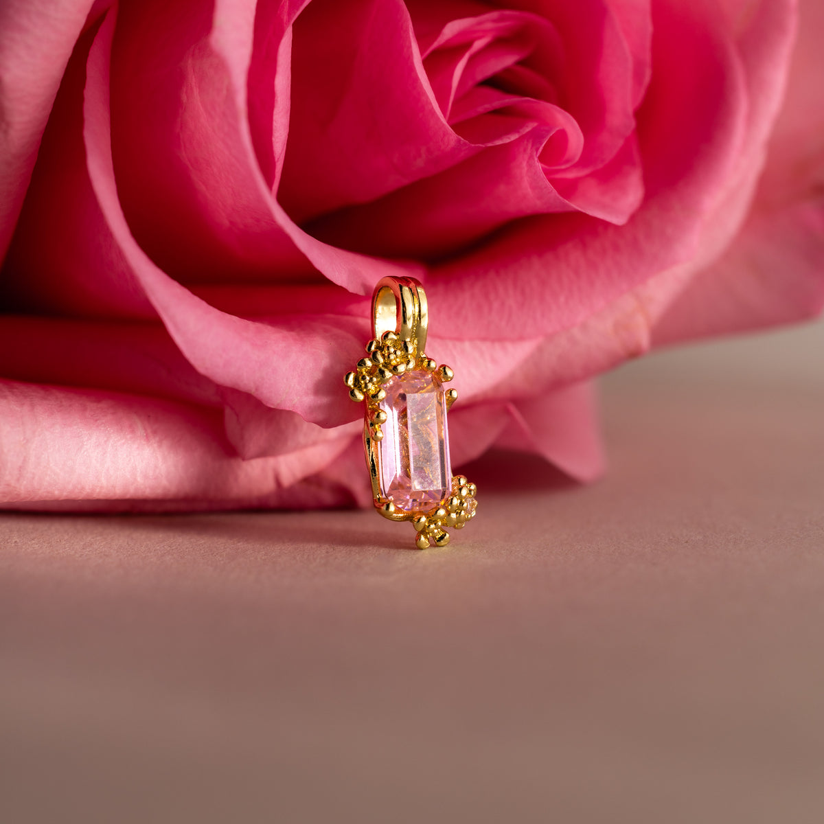 Floral Emerald Charm