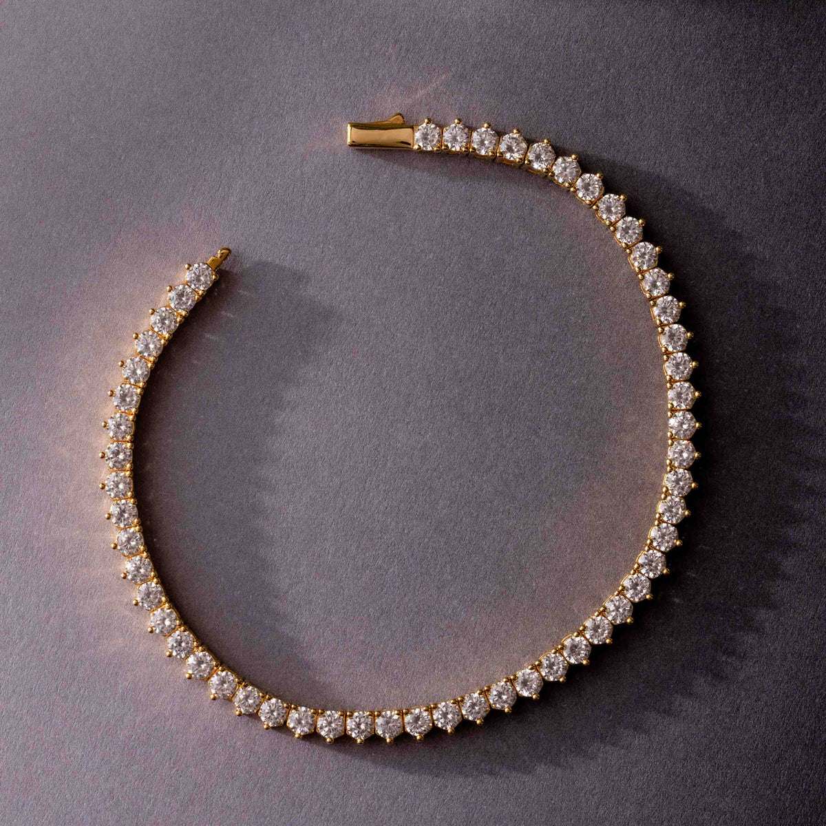Bracelet tennis à 3 griffes