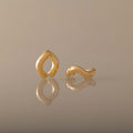 Wavy Ear Cuffs in 18K Gold