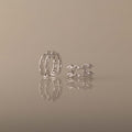 Mariner Link Ear Cuffs in Silver