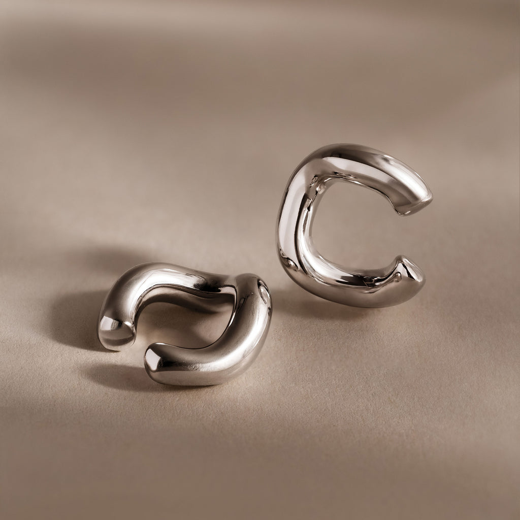 Wavy Ear Cuffs