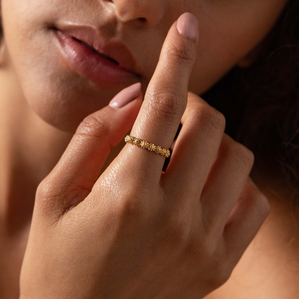 Daisy Eternity Ring