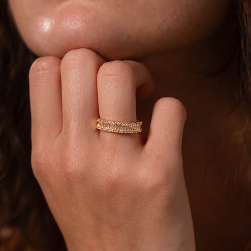 Baguette Diamond Eternity Band