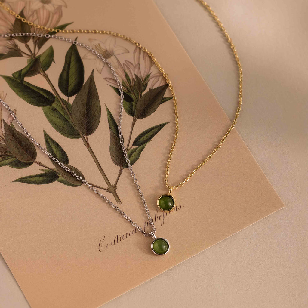 Jade Charm Necklace