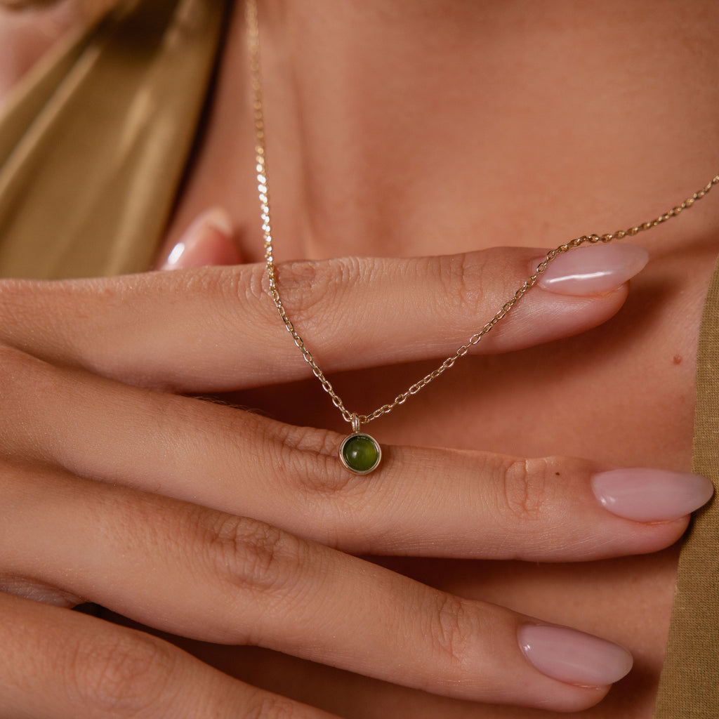 Jade Charm Necklace
