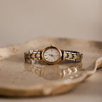 Balance Oval Link Timepiece in Mixed Metal