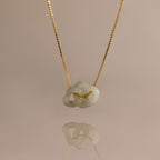 Interlocking Jade Heart Necklace