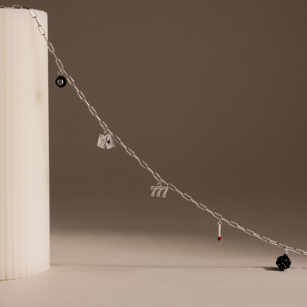 House of Luck Necklace in Silver