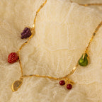 Fruit Stand Necklace in 18K Gold