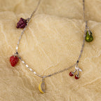 Fruit Stand Necklace in Silver