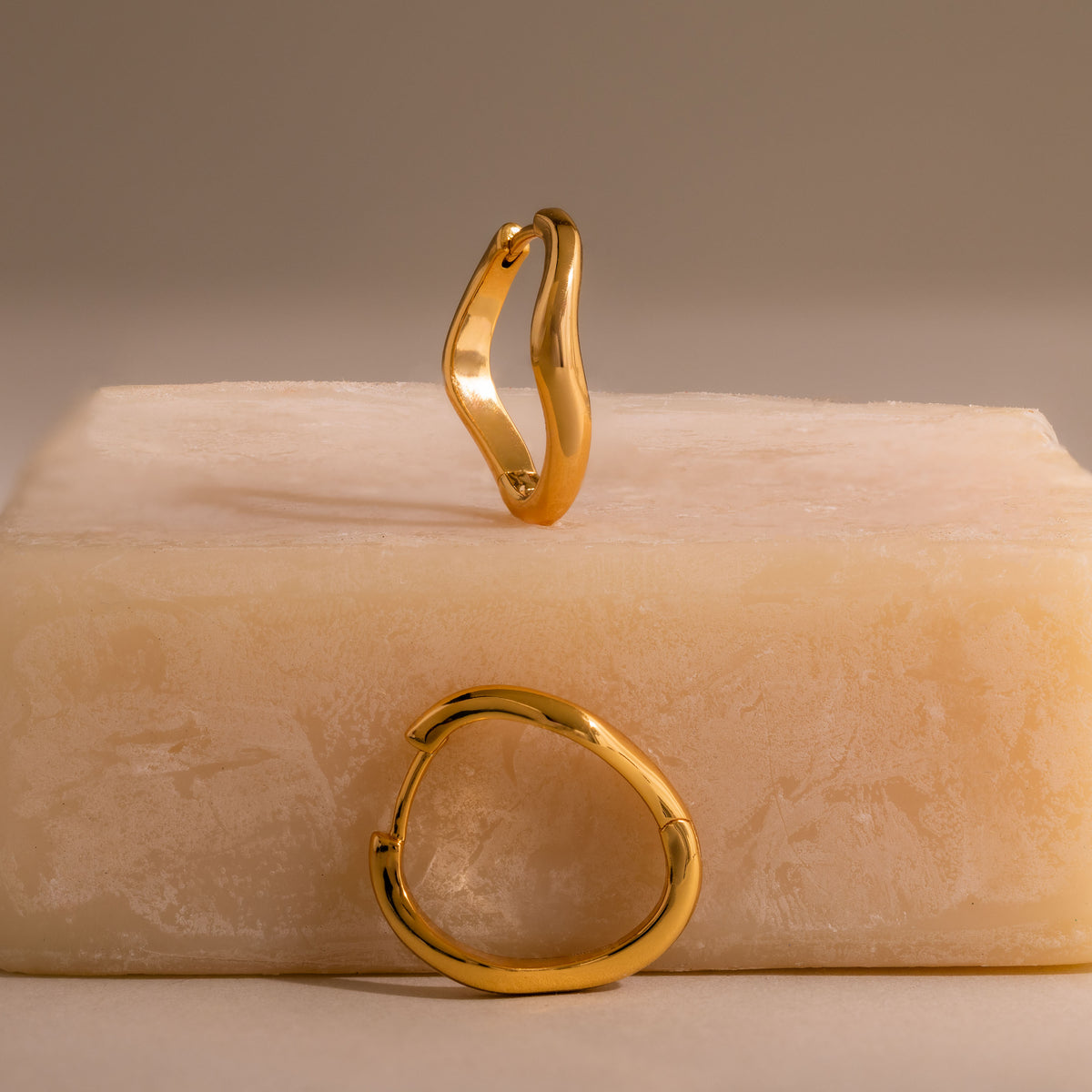 Organic Wave Earrings