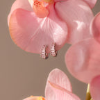 Rose Pink Art Deco Huggies
