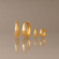 Bold Sculpted Hoops Set
