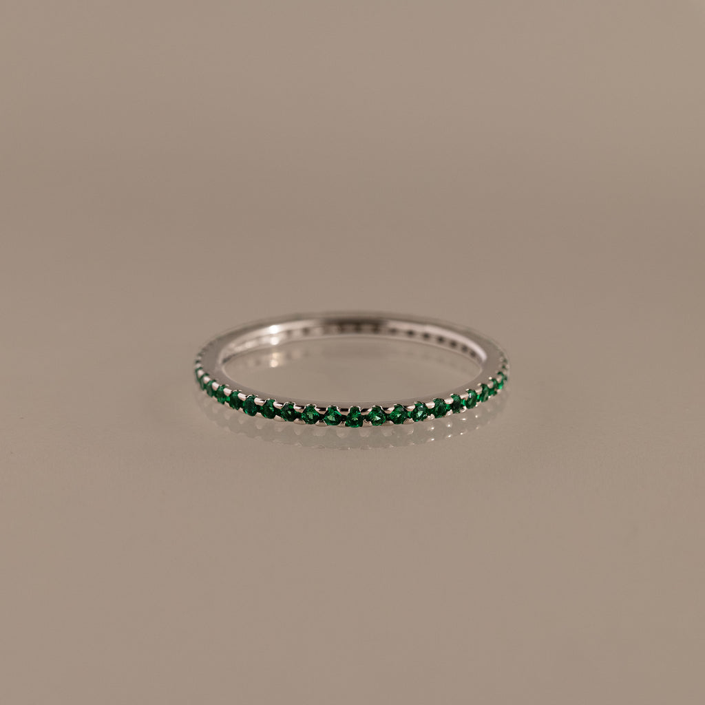 Eternity Emerald Ring