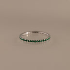 Eternity Emerald Ring