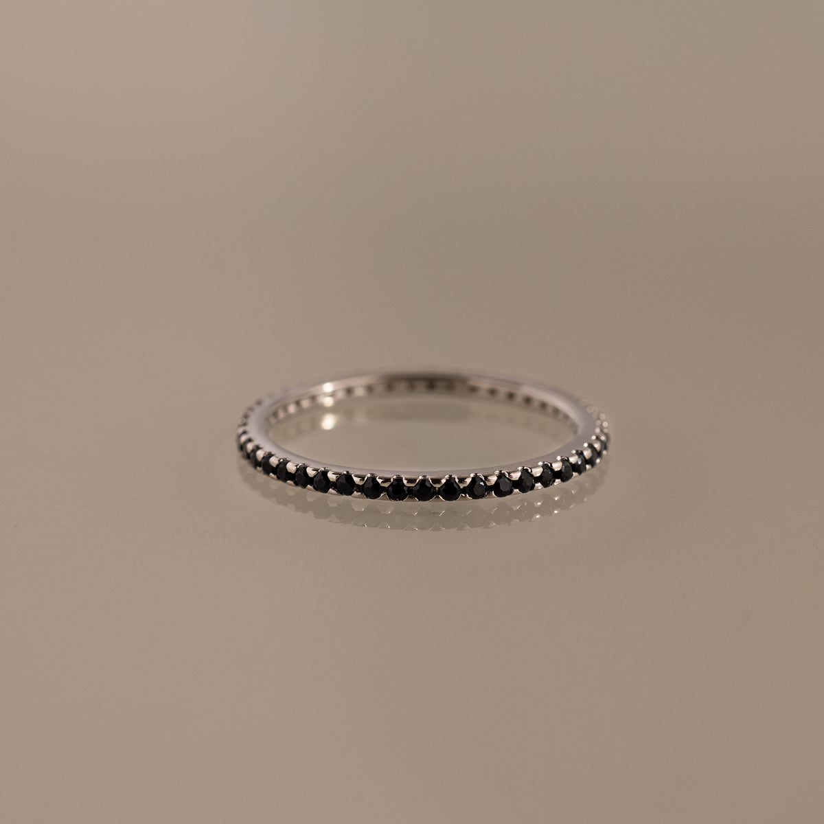 Eternity Onyx Ring