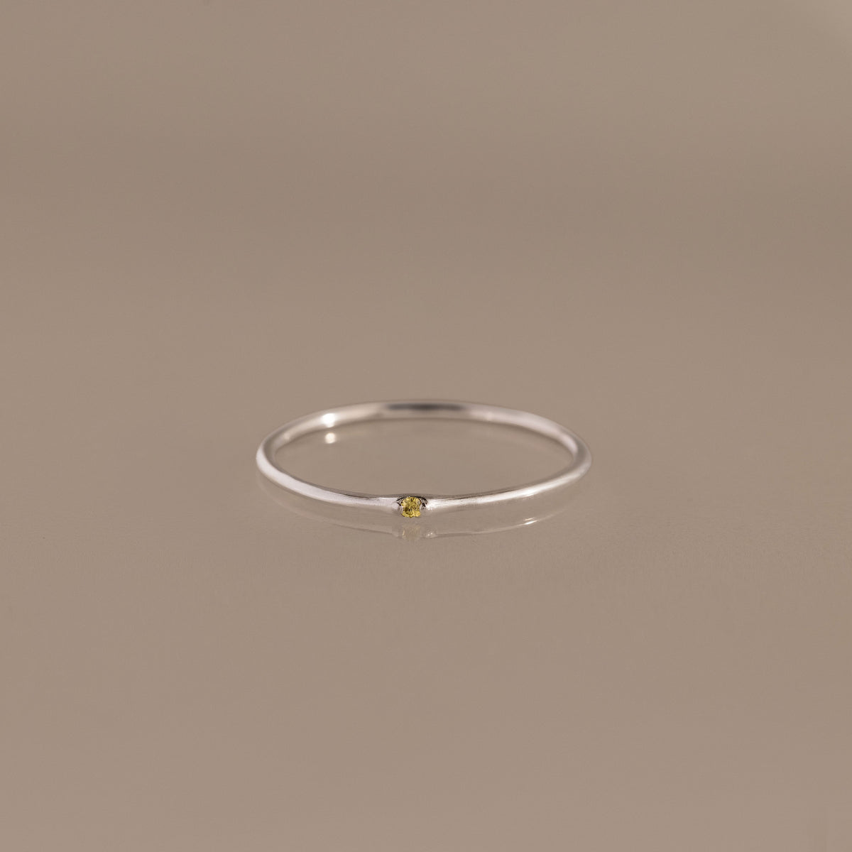 Thin Mini Topaz Ring