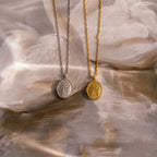 Floral Locket Necklace